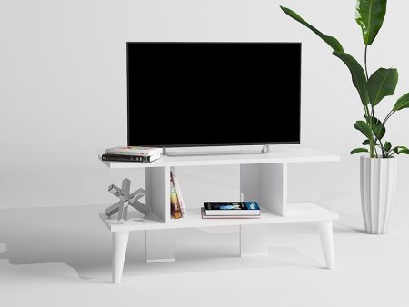 tv komoda belo sa belim nogama 1a