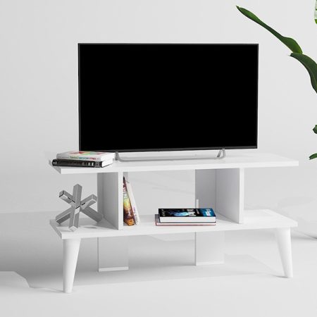 tv komoda belo sa belim nogama 1a